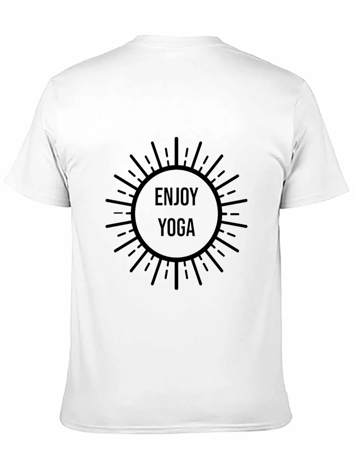 Enjoy Yoga Graphic Tee - Black product image 10