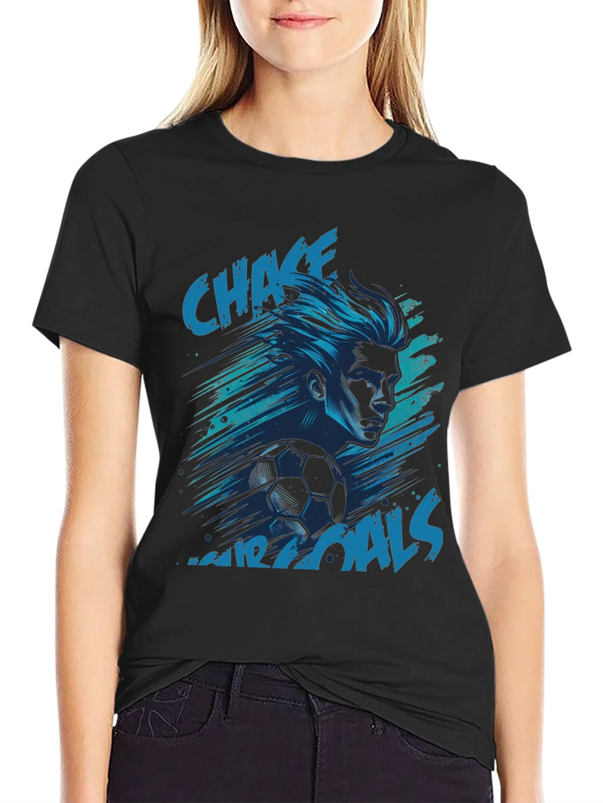 Chase Your Goals Soccer T-Shirt product image 2