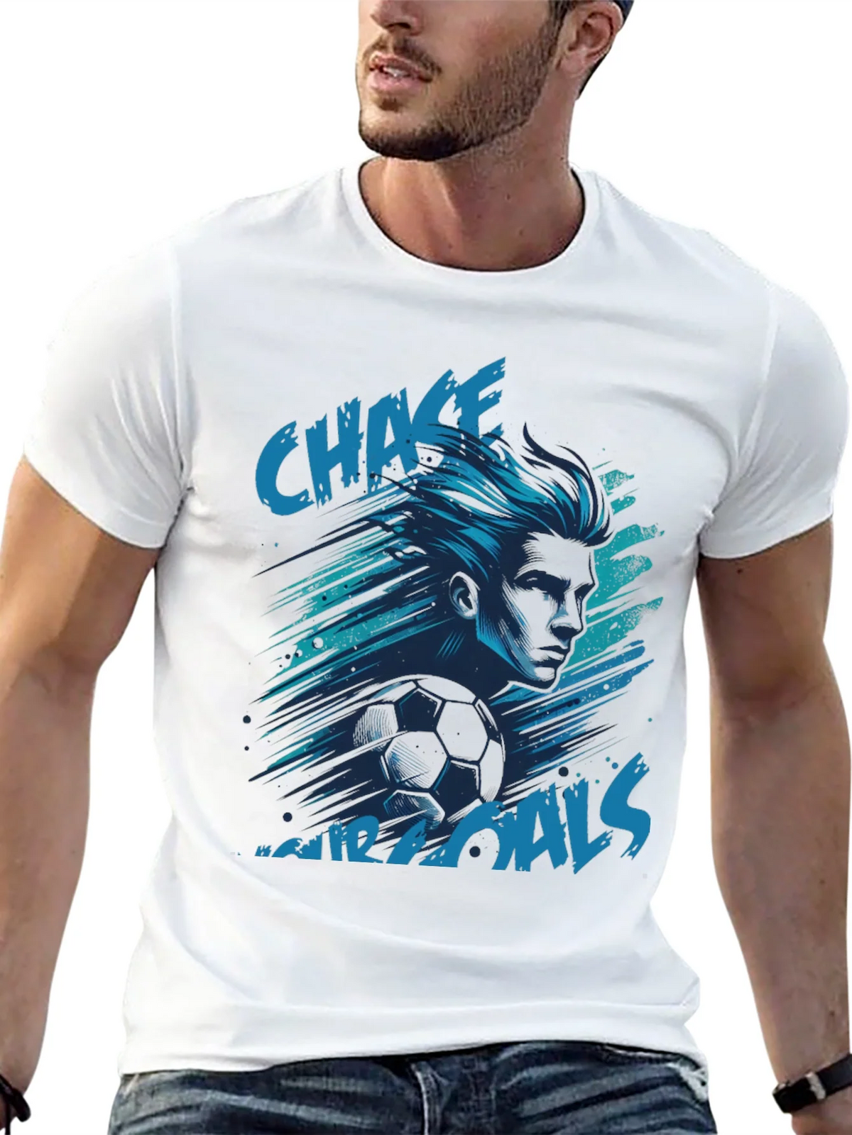 Chase Your Goals Soccer T-Shirt product image 12