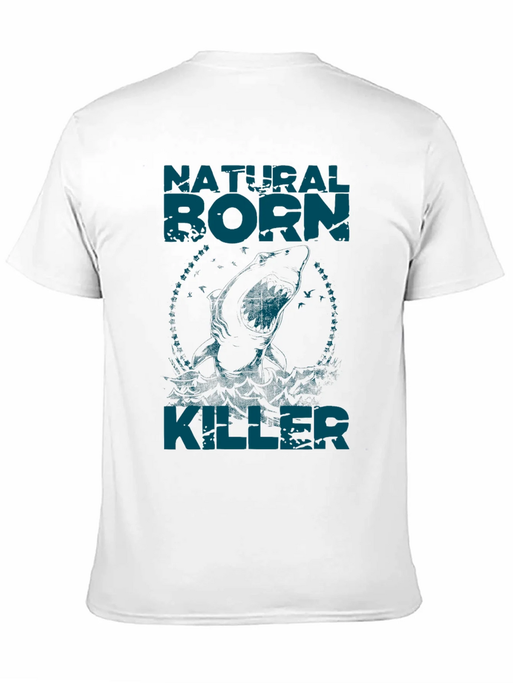 Natural Born Killer Graphic Tee - Black Crew Neck T-Shirt product image 8