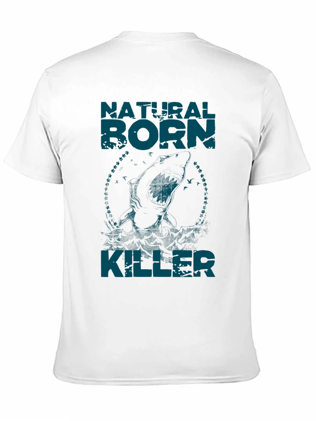 Natural Born Killer Graphic Tee - Black Crew Neck T-Shirt product image 8