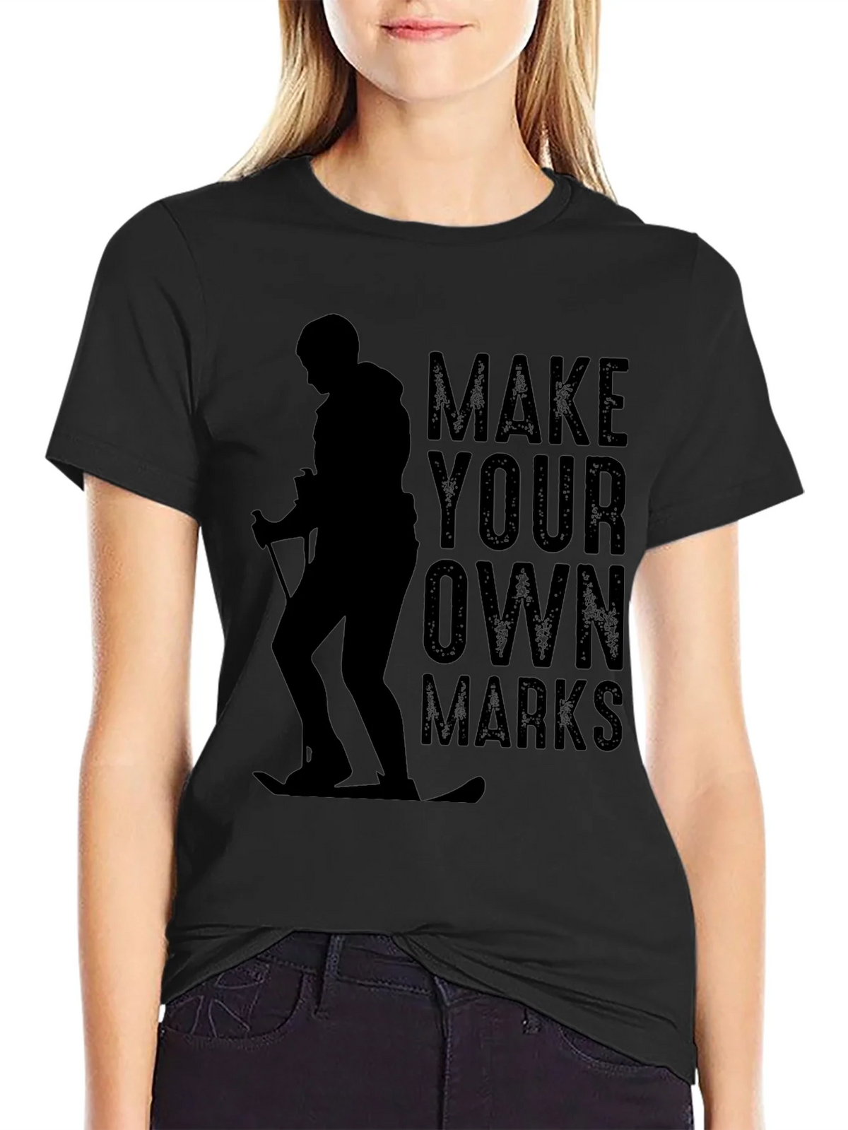 Make Your Own Marks Skier Graphic Tee product image 2