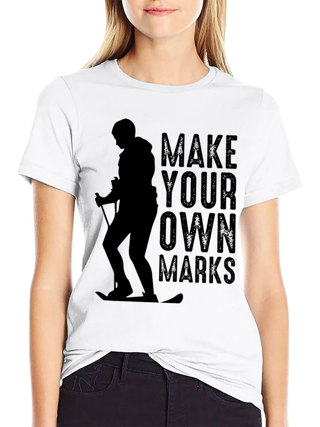 Make Your Own Marks Skier Graphic Tee product image 8
