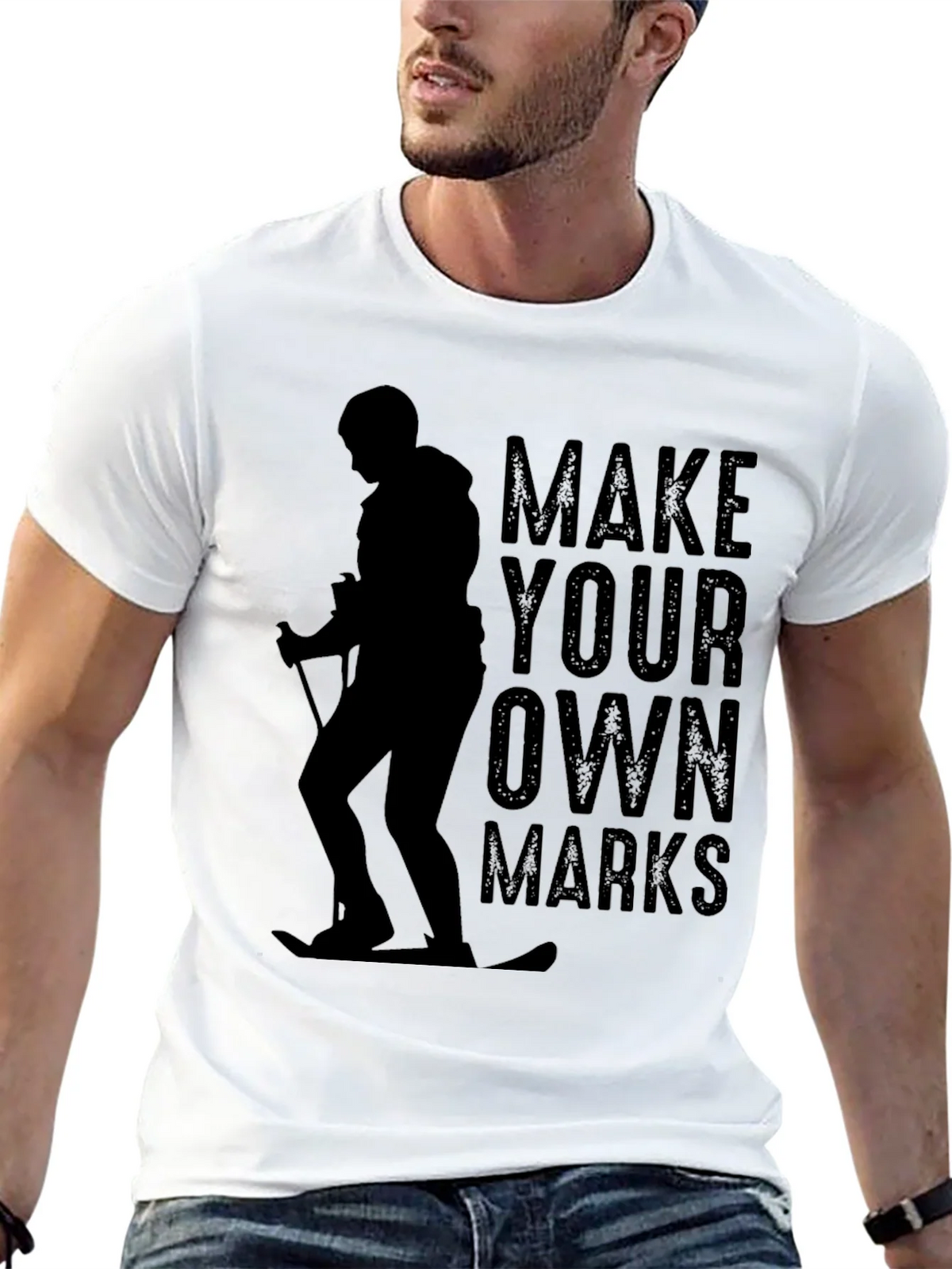 Make Your Own Marks Skier Graphic Tee product image 12