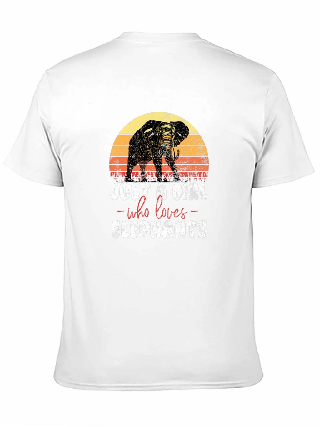 Elephant Lover T-Shirt - Just a Girl Who Loves Elephants product image 9