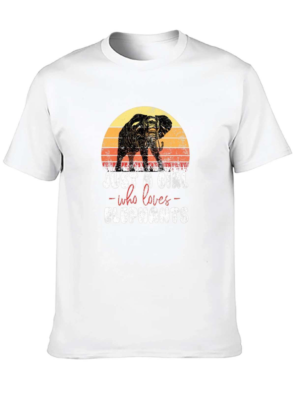 Elephant Lover T-Shirt - Just a Girl Who Loves Elephants product image 8