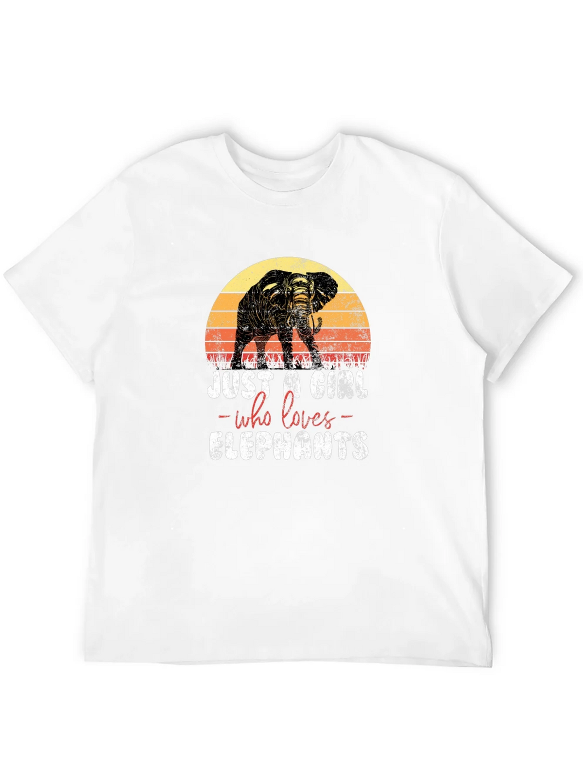 Elephant Lover T-Shirt - Just a Girl Who Loves Elephants product image 10