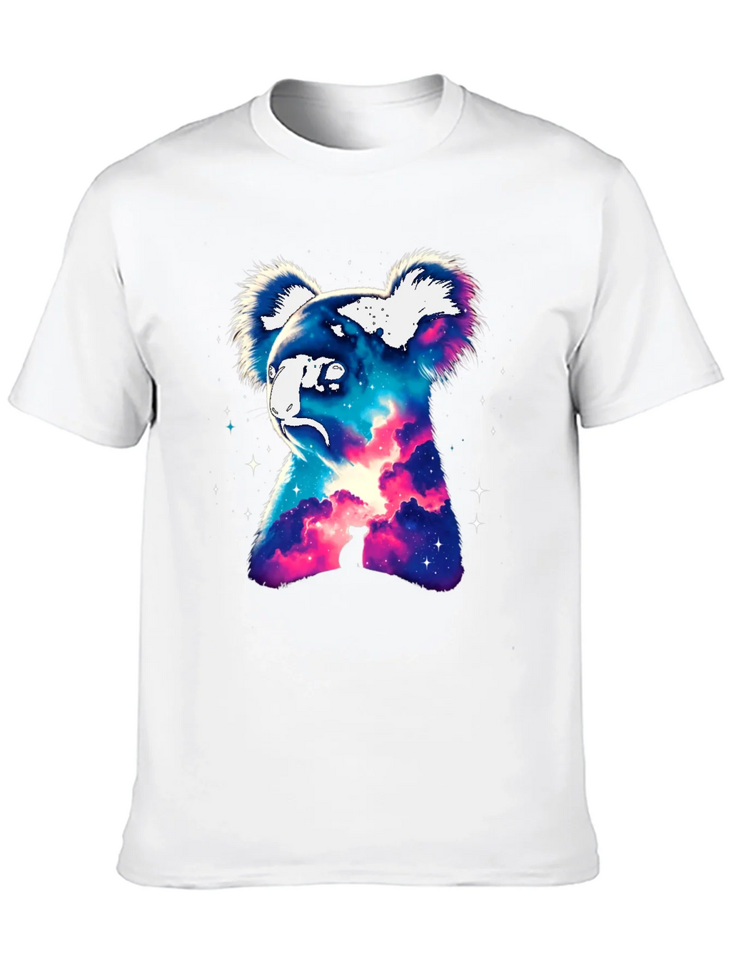 Cosmic Koala Graphic Tee - Galaxy Animal Print product image 9