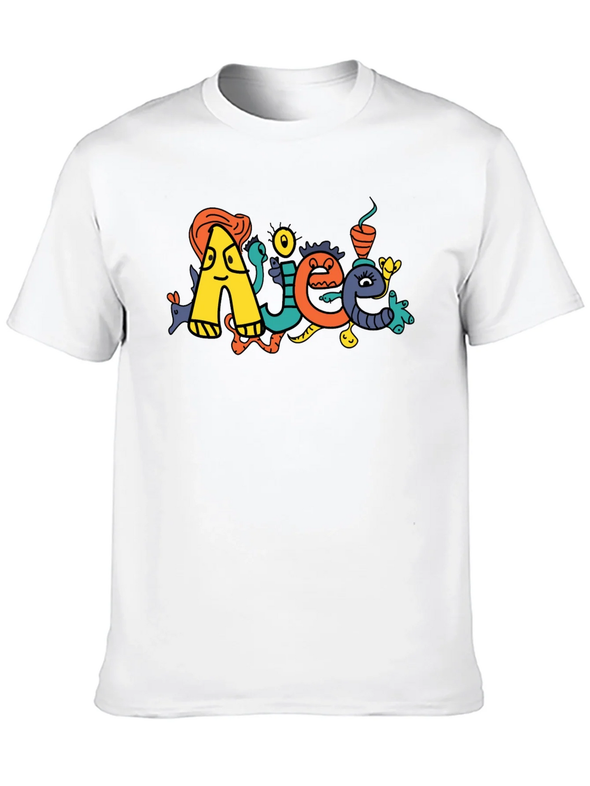 Doodle Art Black T-Shirt product image 9