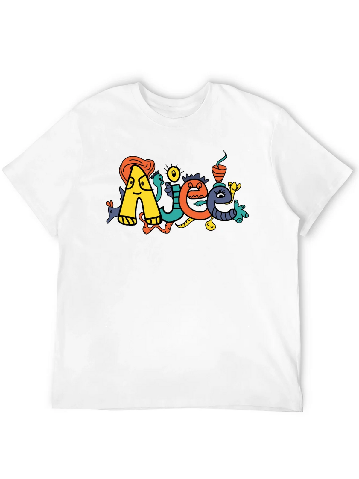 Doodle Art Black T-Shirt product image 11