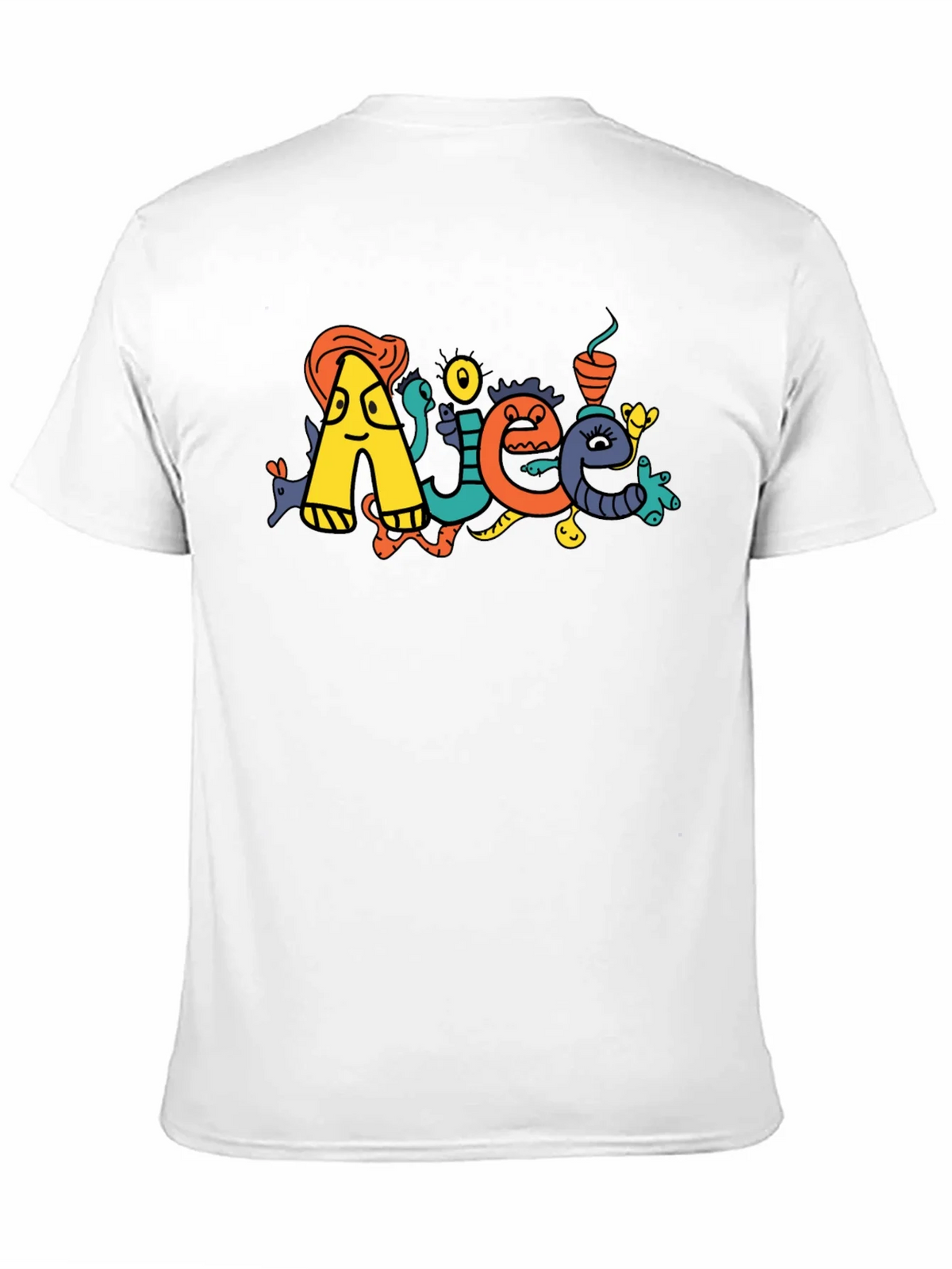 Doodle Art Black T-Shirt product image 10