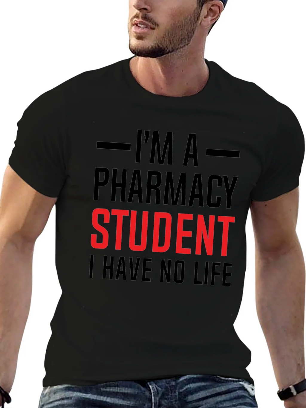 Pharmacy Student T-Shirt - No Life Tee product image 6