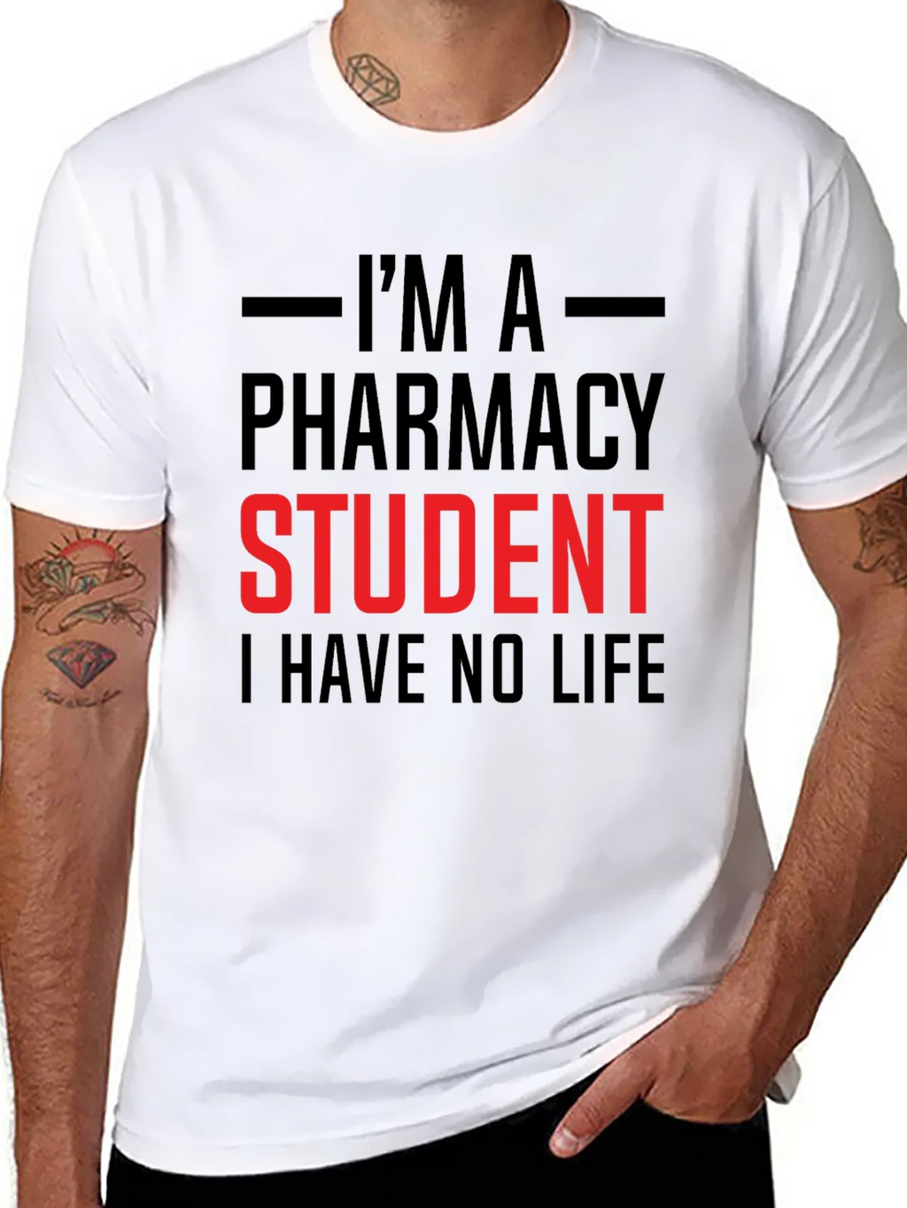 Pharmacy Student T-Shirt - No Life Tee product image 7