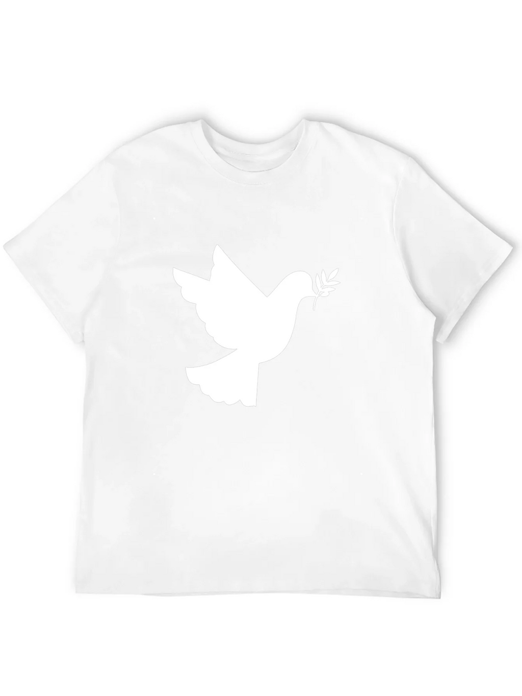 Peace Dove Graphic Tee - Stylish Black Cotton T-Shirt product image 10