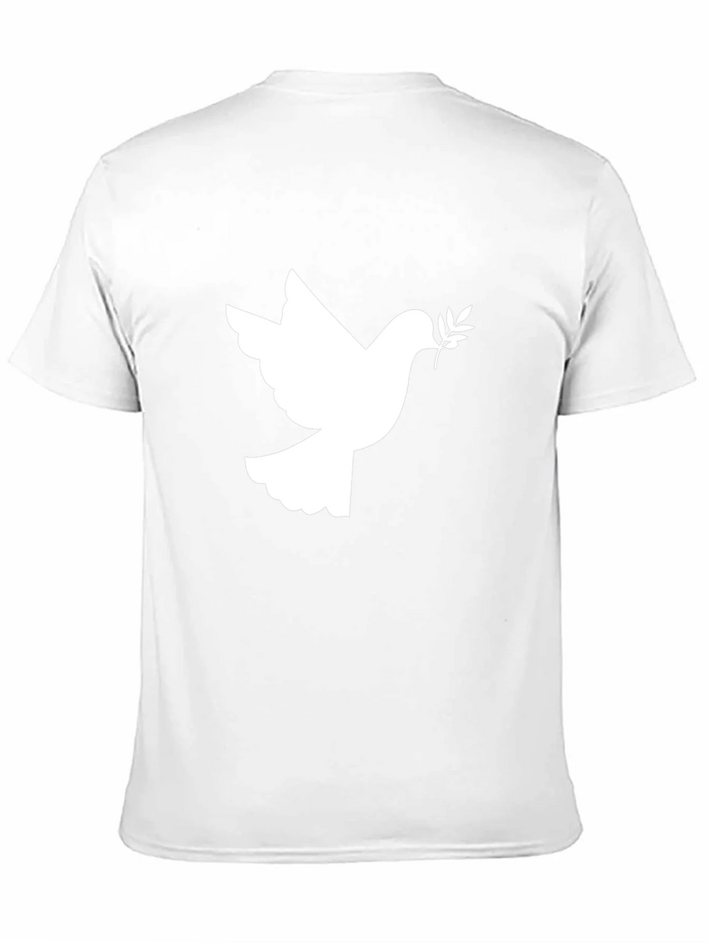 Peace Dove Graphic Tee - Stylish Black Cotton T-Shirt product image 9