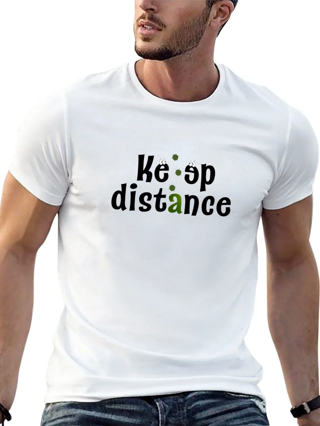 Keep Distance T-Shirt - Funny Social Distancing Tee product image 12