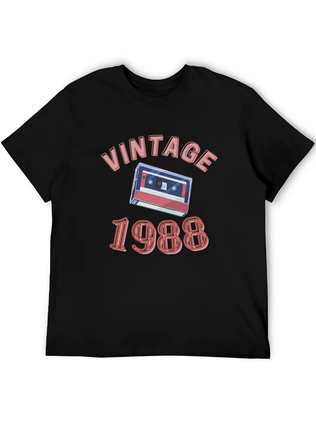 Vintage 1988 Cassette Tape T-Shirt product image 3
