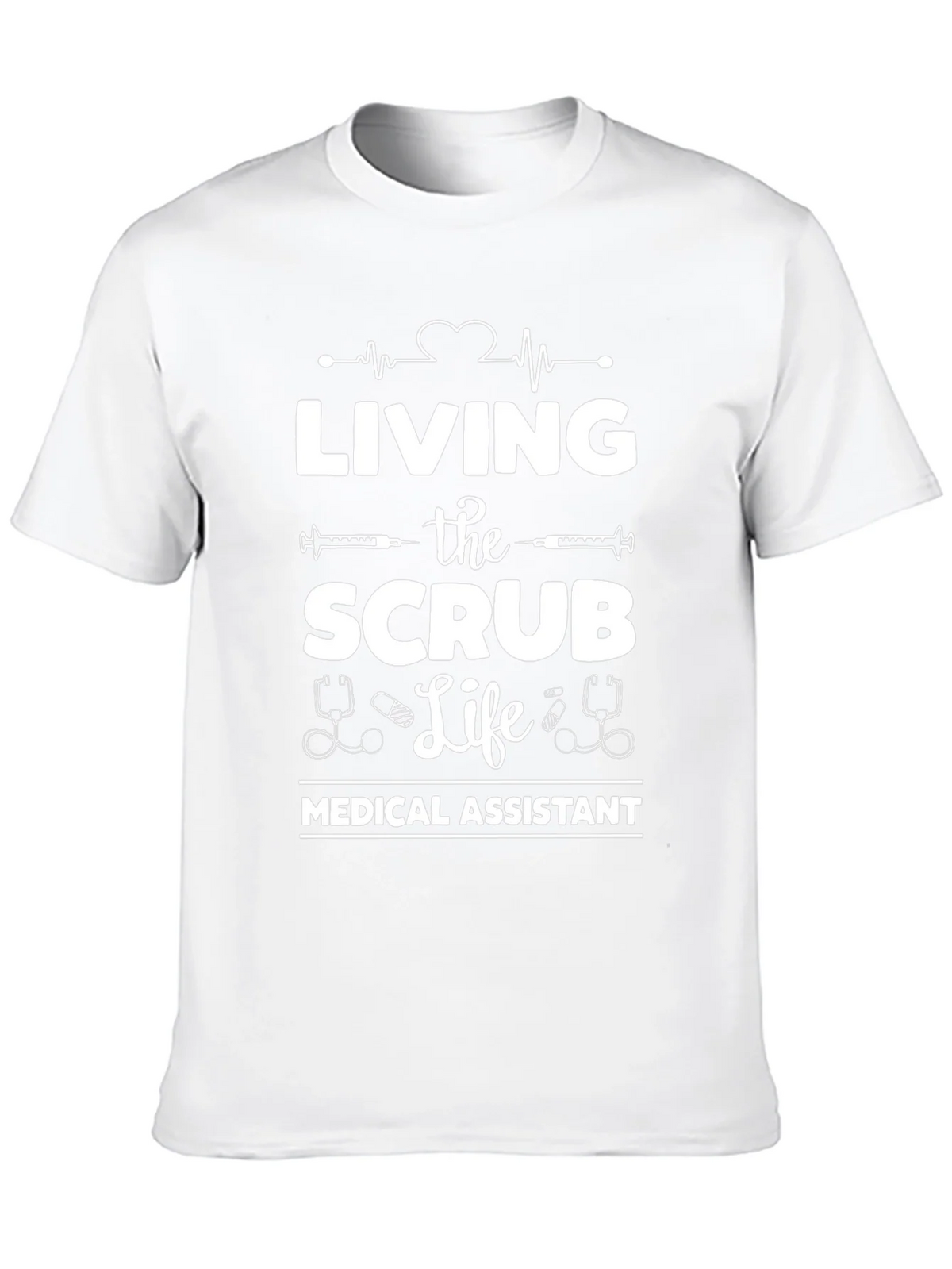 Medical Assistant Scrub Life Tee product image 6