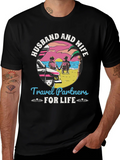 Husband and Wife Travel Partners T-Shirt product image 1