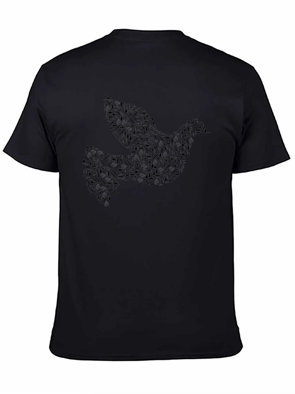 Dove Graphic Black T-Shirt product image 4