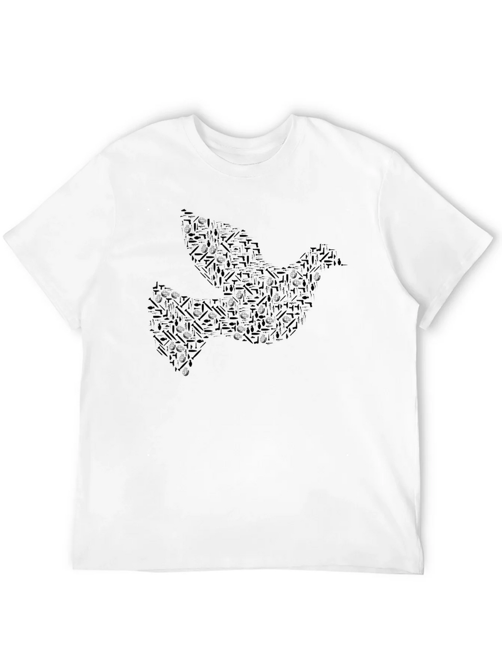 Dove Graphic Black T-Shirt product image 11