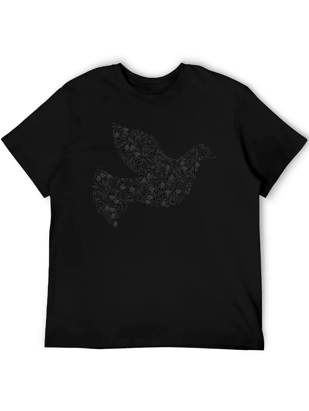 Dove Graphic Black T-Shirt product image 5