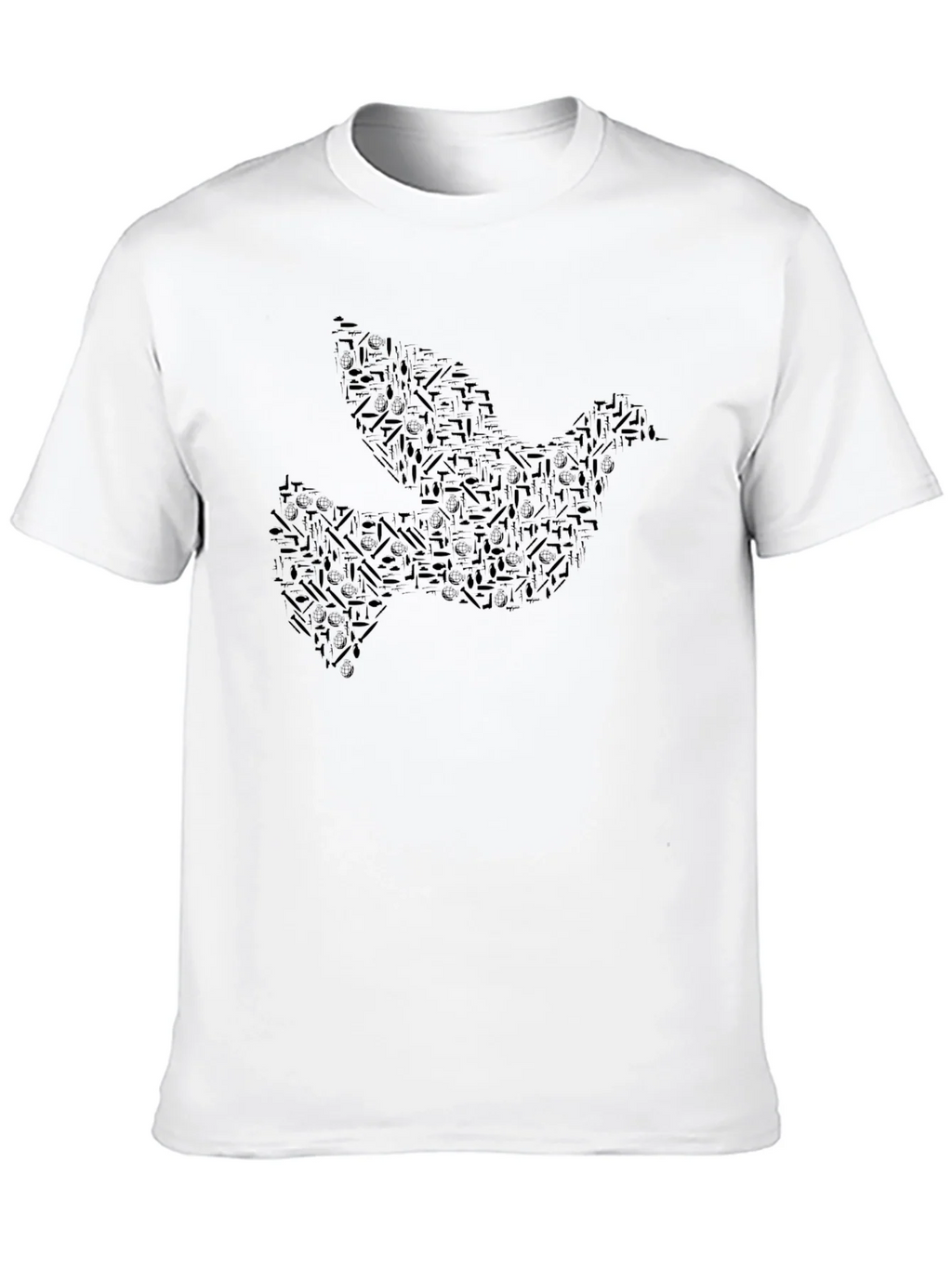 Dove Graphic Black T-Shirt product image 9