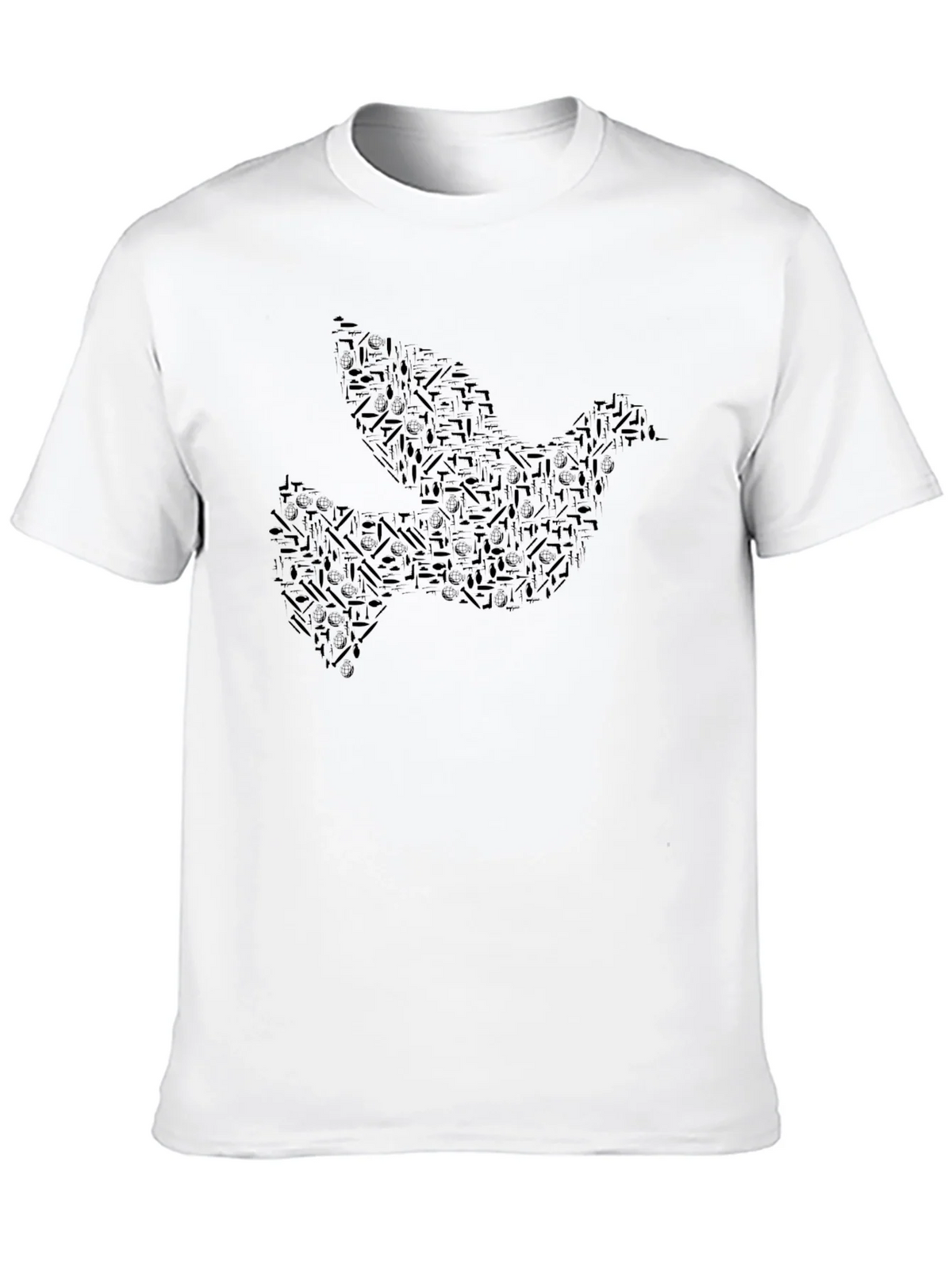 Dove Graphic Black T-Shirt product image 9