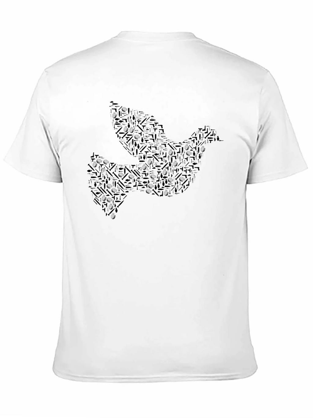 Dove Graphic Black T-Shirt product image 10