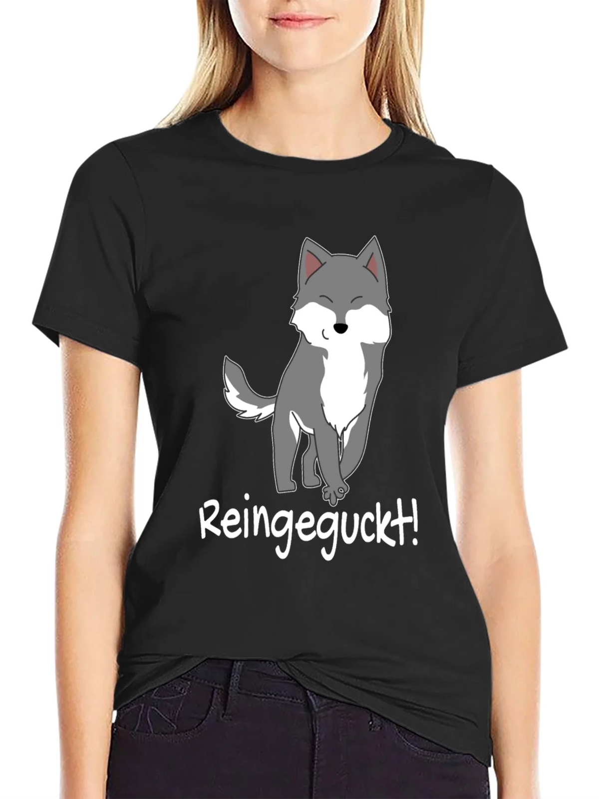 Cartoon Wolf T-Shirt - Reingeguckt! product image 2