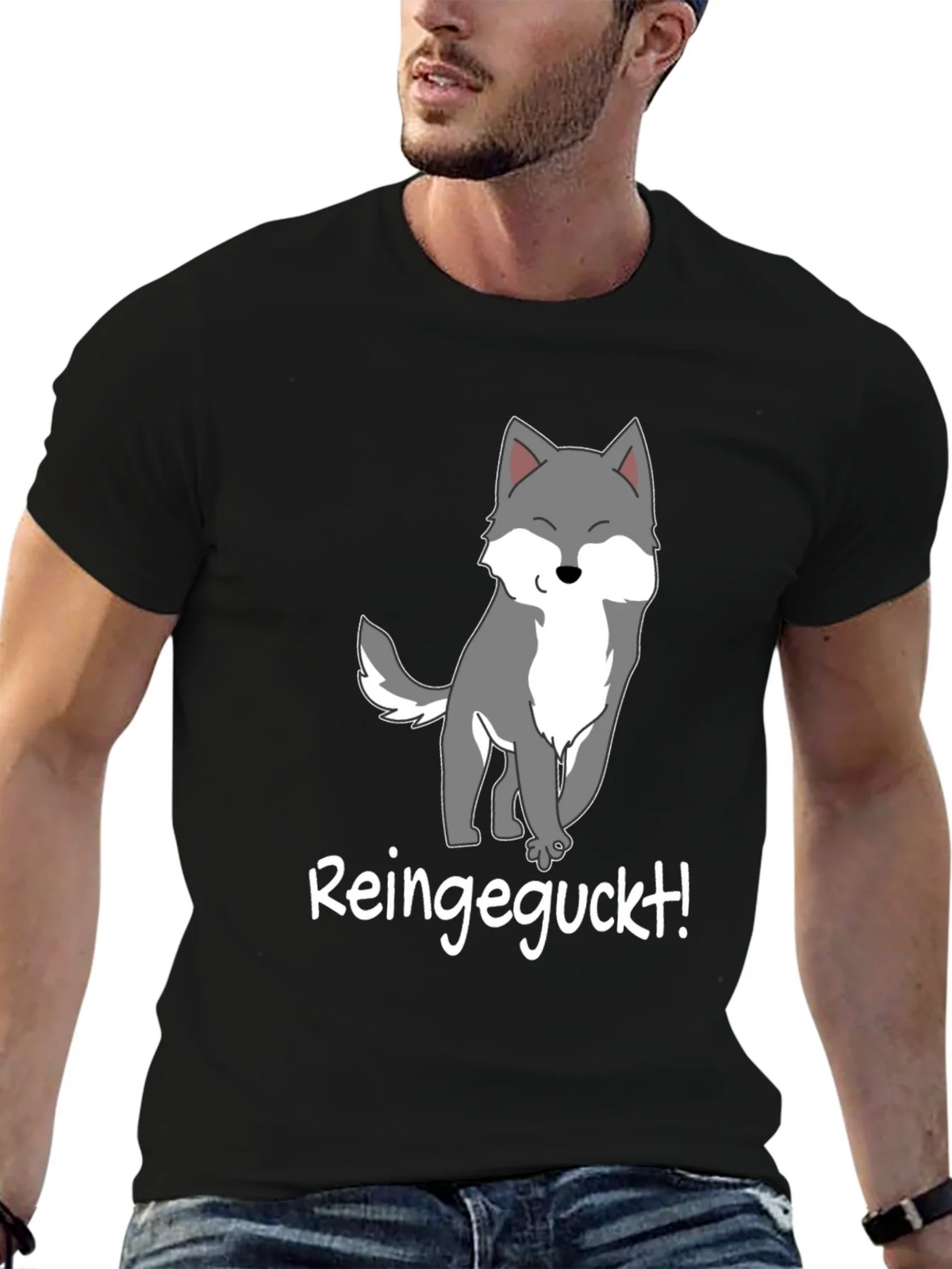 Cartoon Wolf T-Shirt - Reingeguckt! product image 6