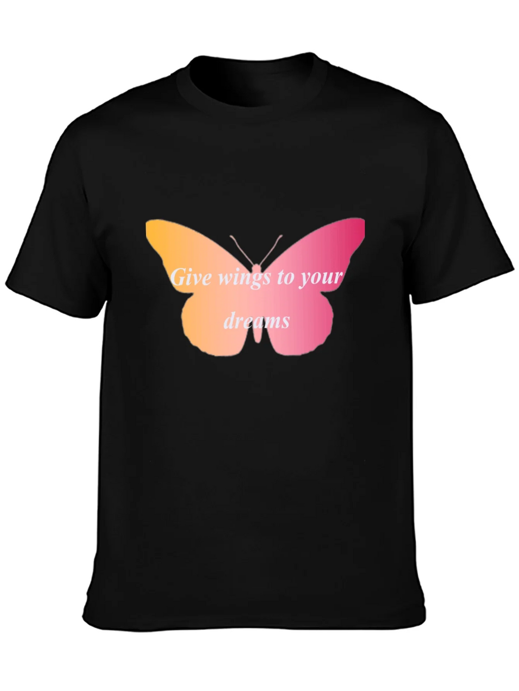 Wings to Your Dreams Butterfly Graphic Tee product image 3