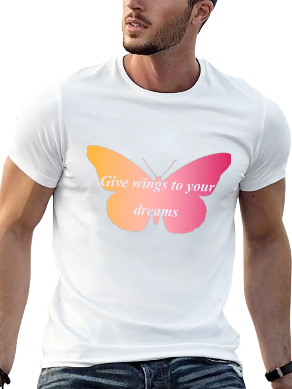 Wings to Your Dreams Butterfly Graphic Tee product image 12