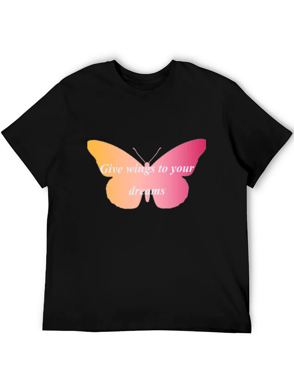 Wings to Your Dreams Butterfly Graphic Tee product image 5