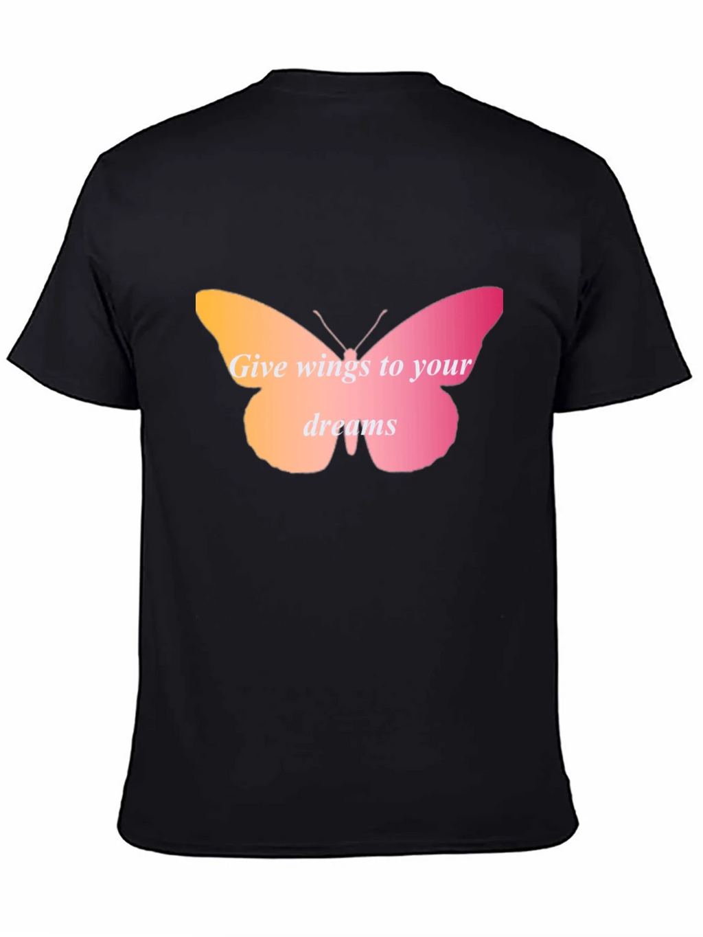 Wings to Your Dreams Butterfly Graphic Tee product image 4