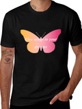 Wings to Your Dreams Butterfly Graphic Tee product image 1