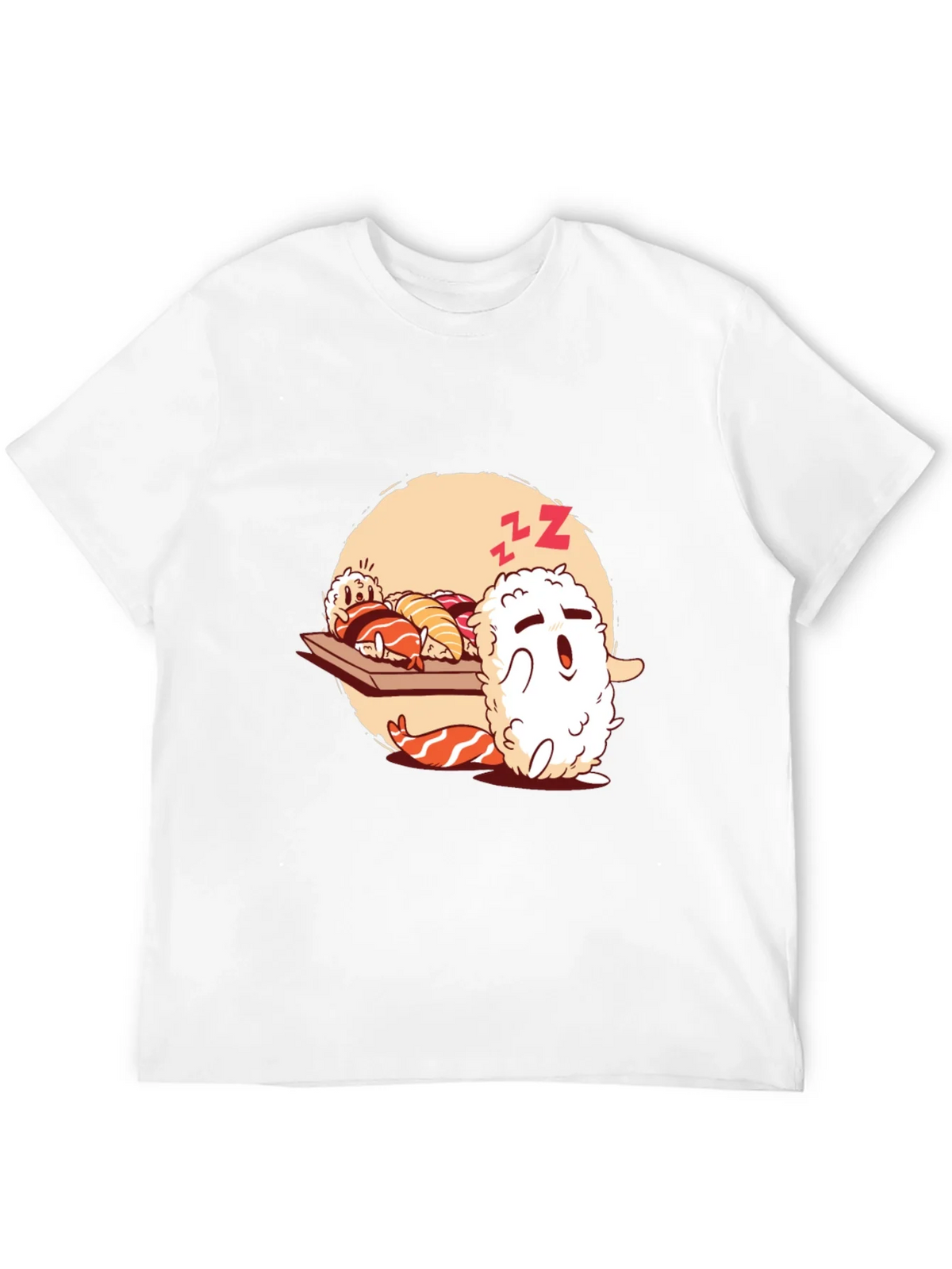 Sushi Sleep Funny T-Shirt product image 11