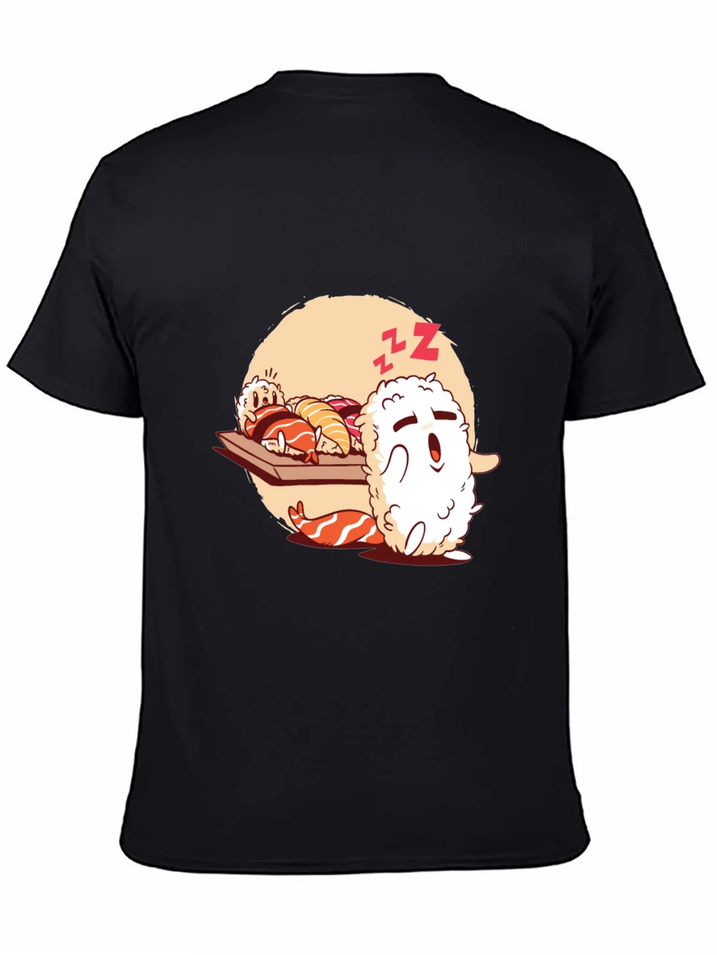 Sushi Sleep Funny T-Shirt product image 4