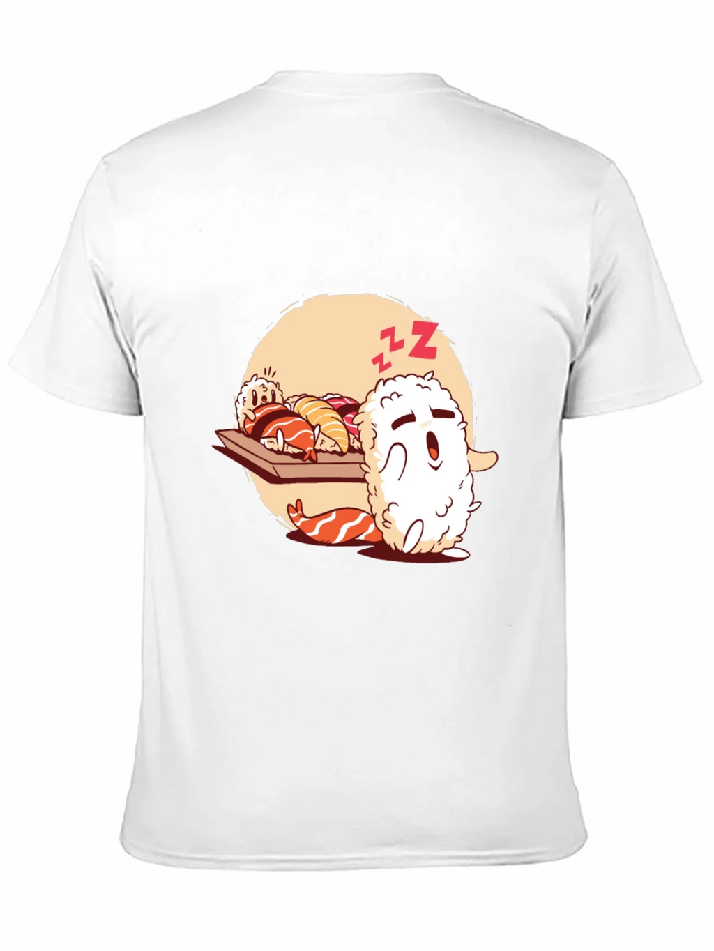 Sushi Sleep Funny T-Shirt product image 10