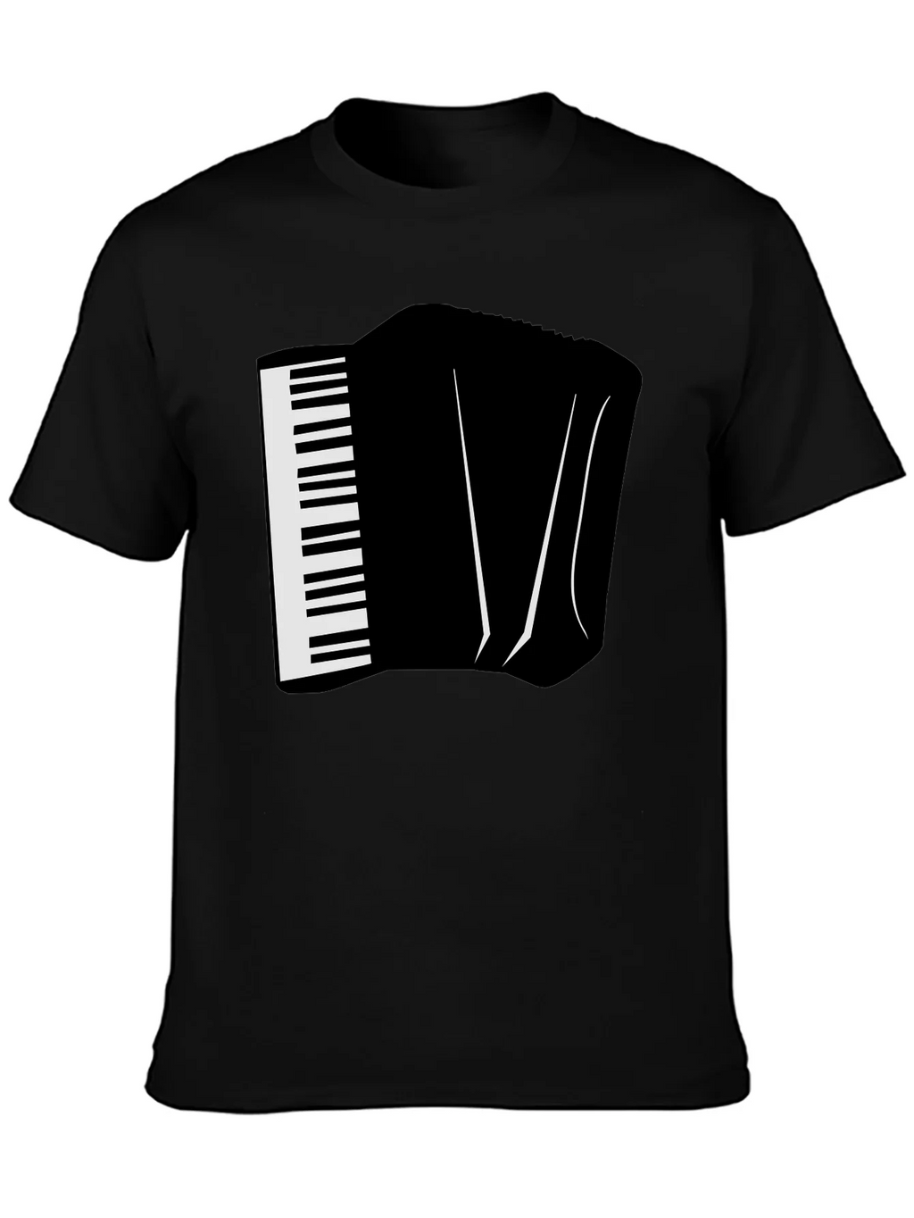 Accordion Graphic Tee - Musicians Novelty T-Shirt product image 3