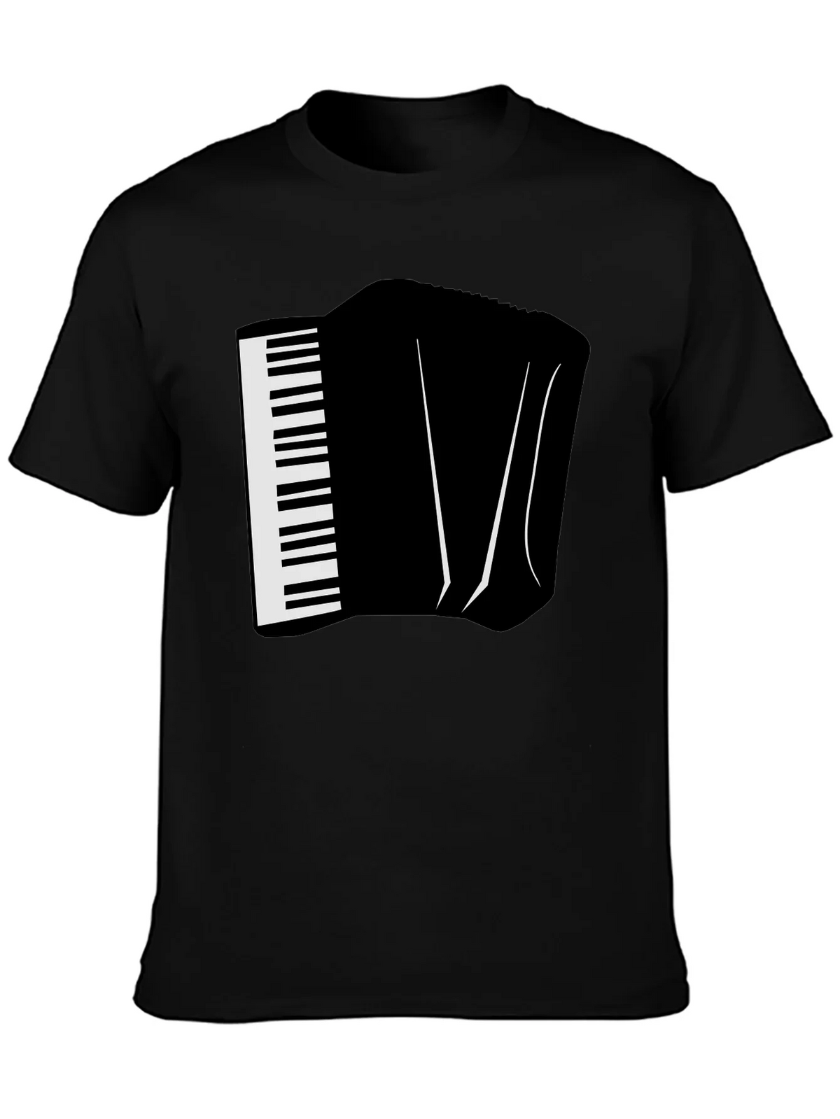 Accordion Graphic Tee - Musicians Novelty T-Shirt product image 3