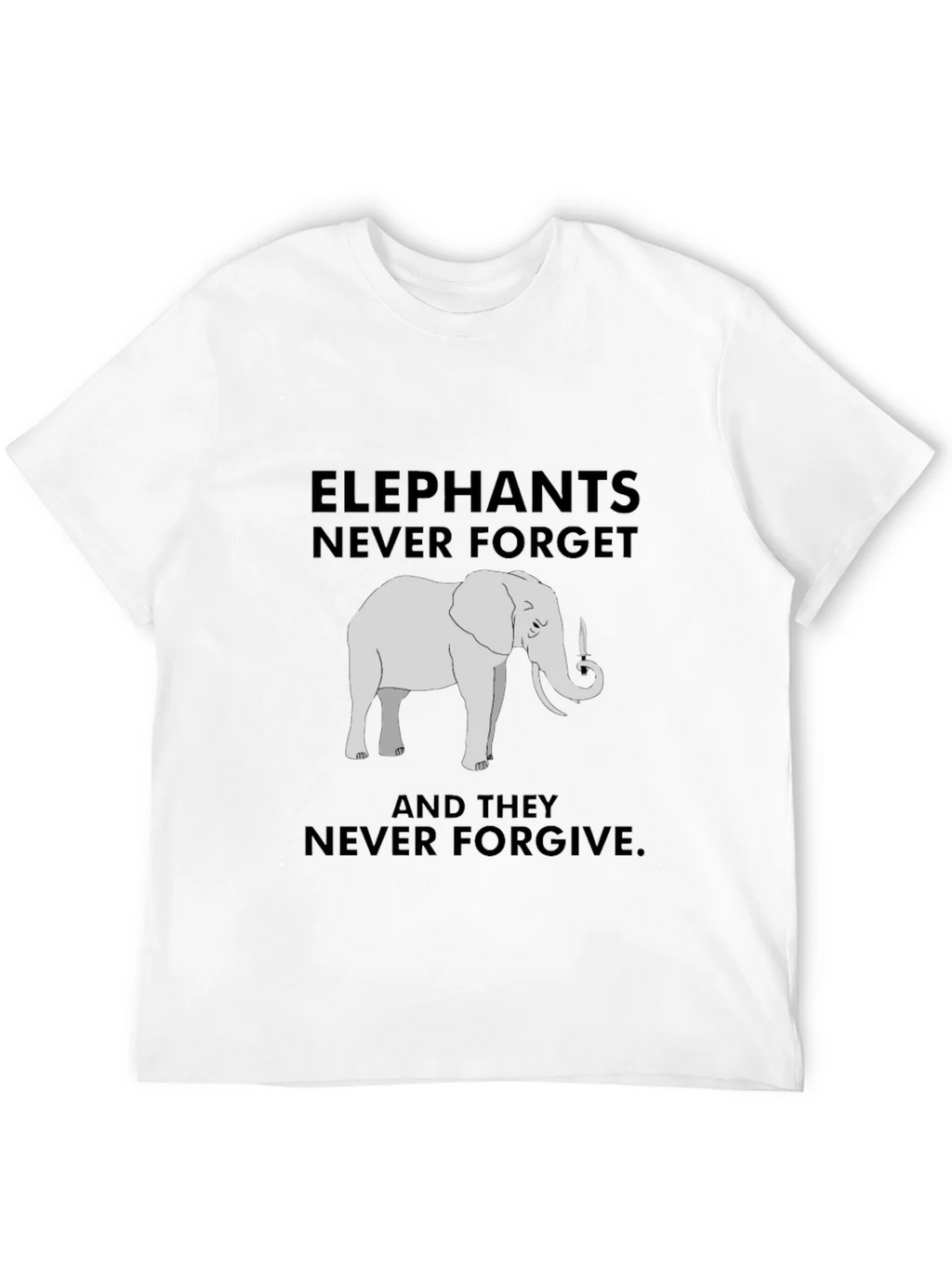 Elephant Never Forget Graphic Tee product image 10