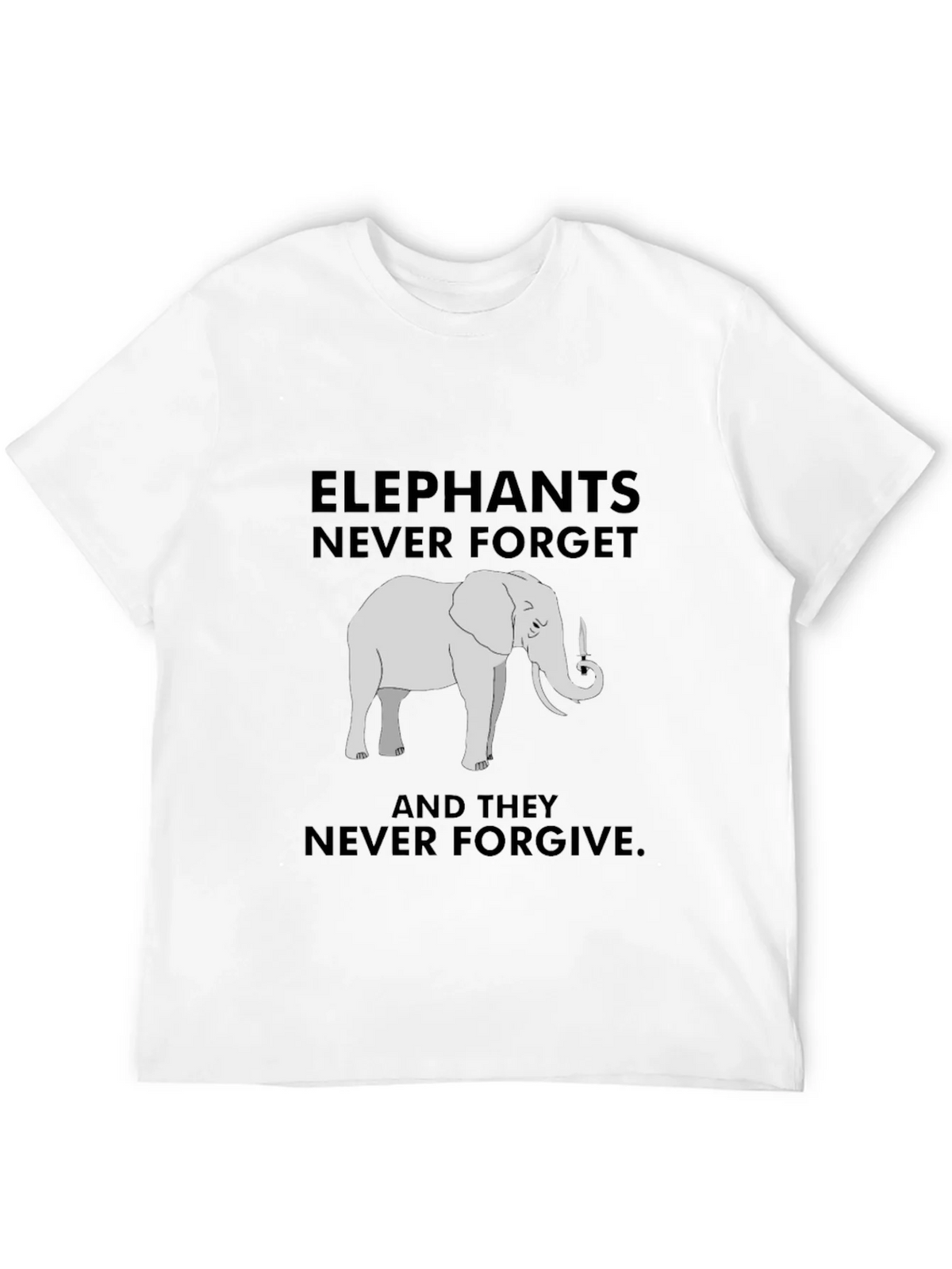 Elephant Never Forget Graphic Tee product image 10