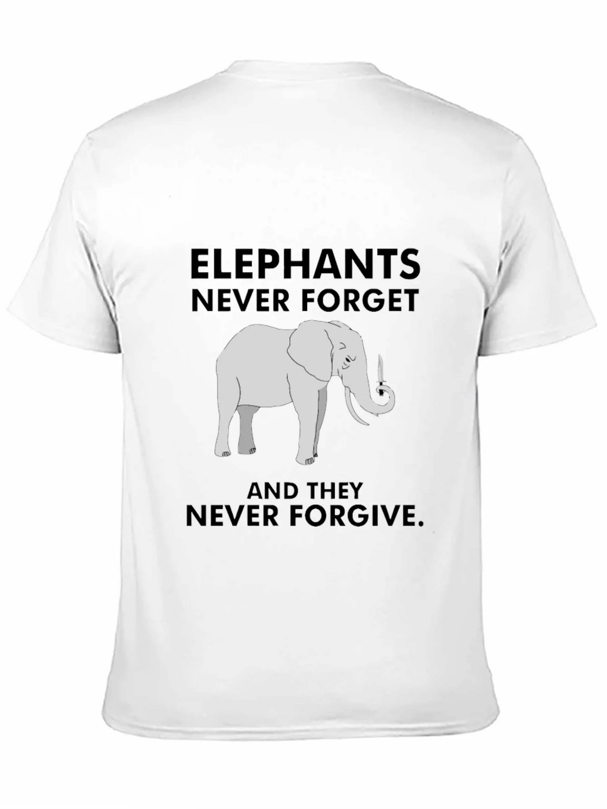 Elephant Never Forget Graphic Tee product image 9