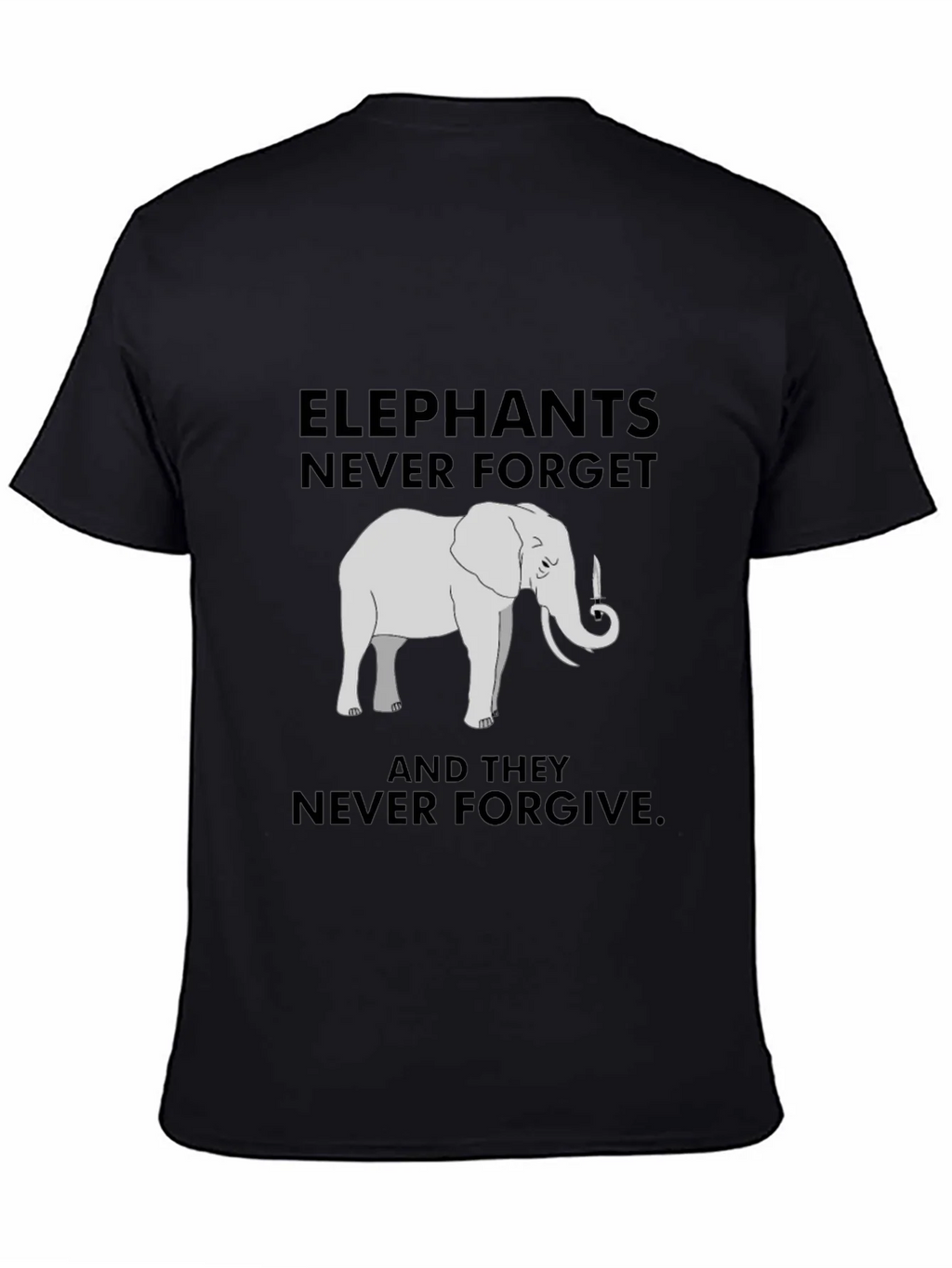 Elephant Never Forget Graphic Tee product image 3