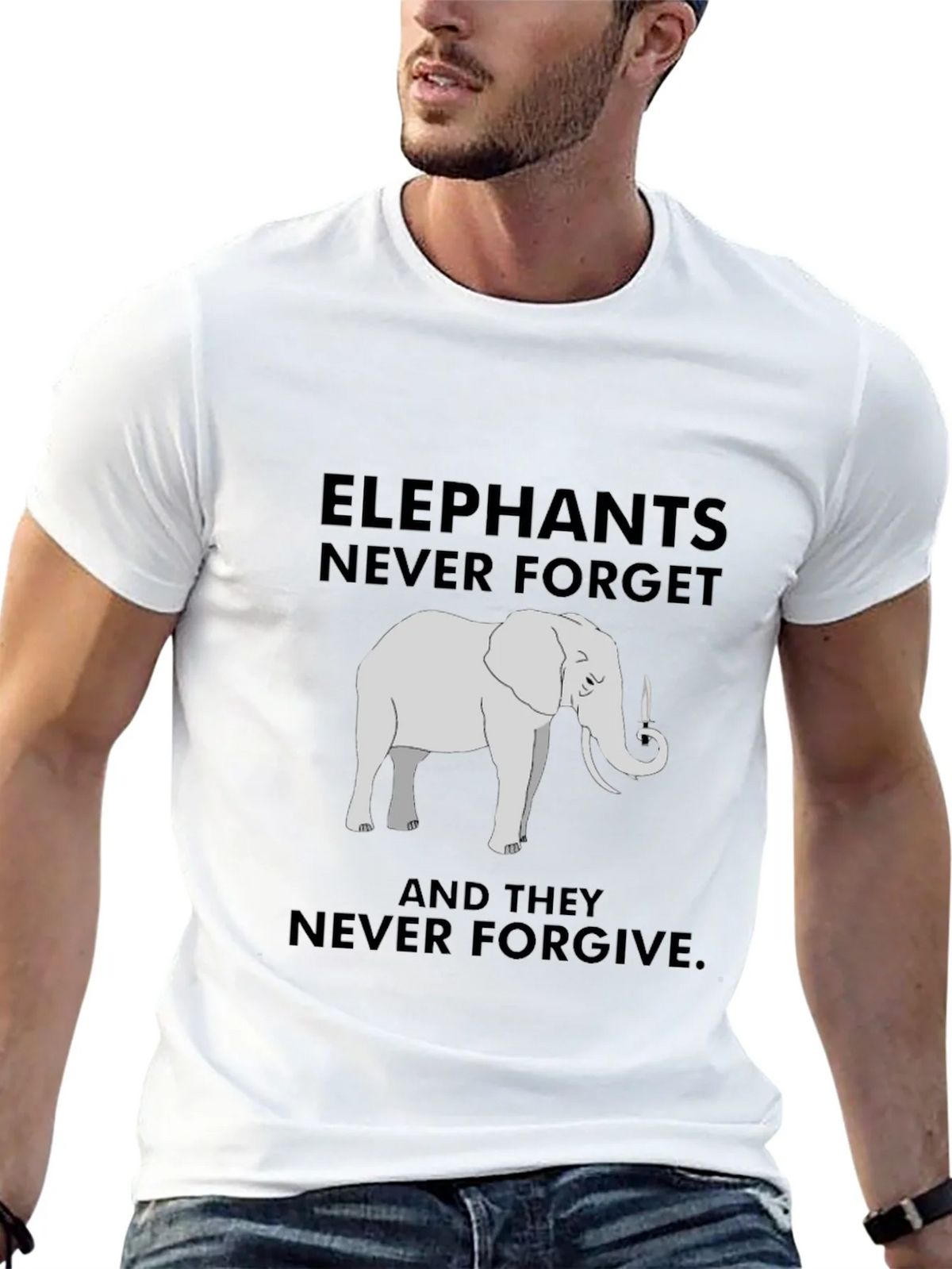 Elephant Never Forget Graphic Tee product image 11