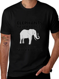 Elephant Never Forget Graphic Tee product image 1