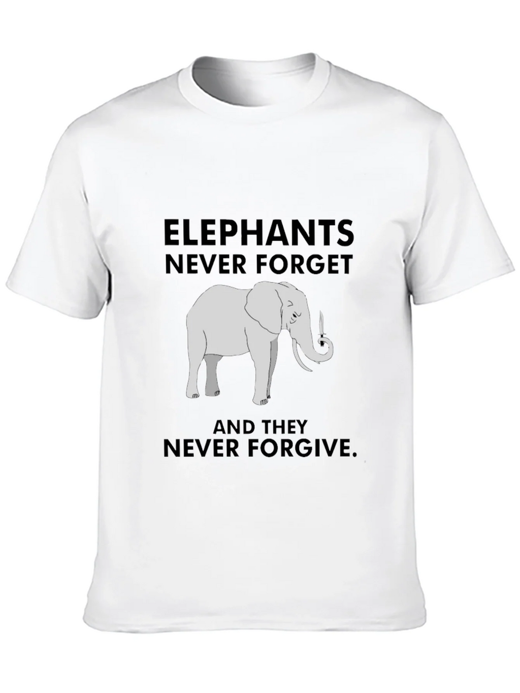 Elephant Never Forget Graphic Tee product image 8