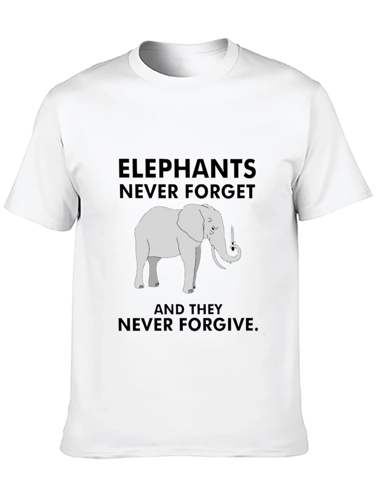 Elephant Never Forget Graphic Tee product image 8