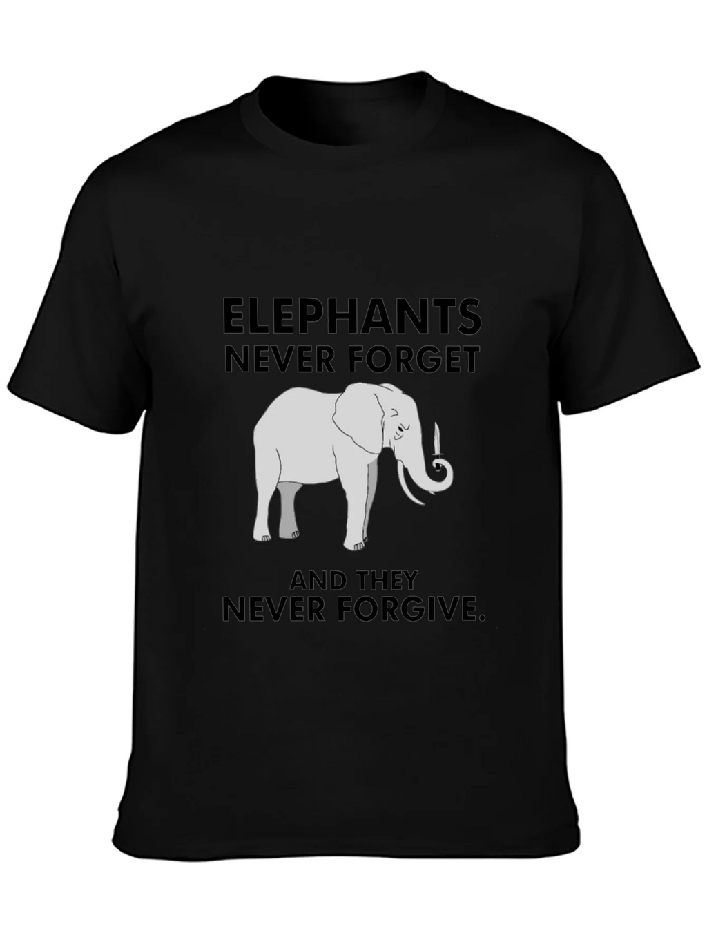 Elephant Never Forget Graphic Tee product image 2